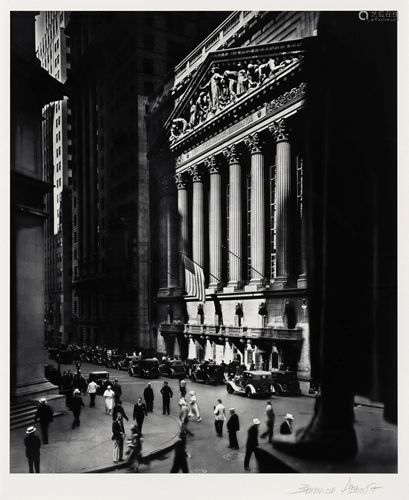 Berenice Abbott (American, 1898-1991) New York Stock