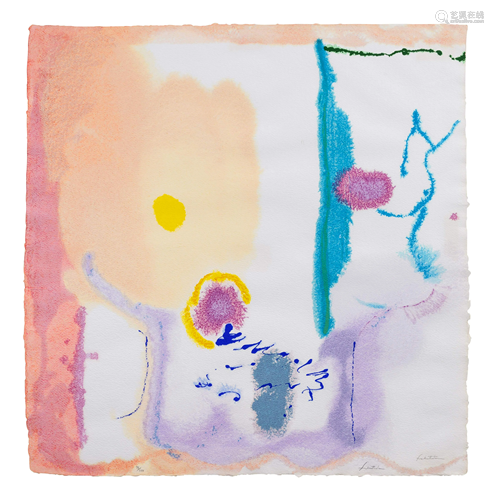 Helen Frankenthaler (American, 1928-2011) Beginnings,