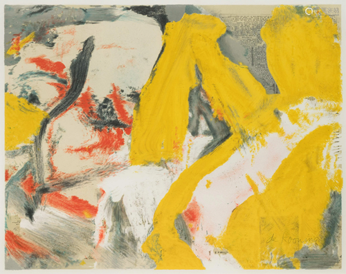 Willem de Kooning (American/Dutch, 1904-1997) The Man