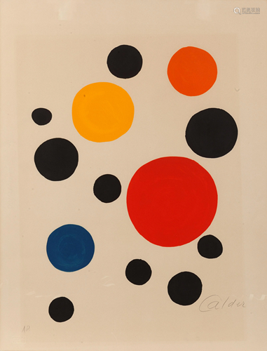 Alexander Calder (American, 1898-1976) Dots