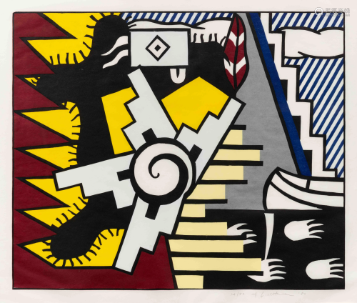 Roy Lichtenstein (American, 1923-1997) American Indian