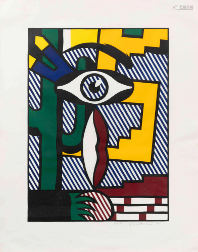 Roy Lichtenstein (American, 1923-1997) American Indian