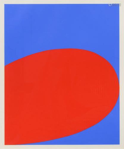 Ellsworth Kelly (American, 1923-2015) Red Blue (from