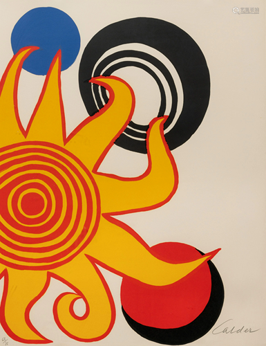 Alexander Calder (American, 1898-1976) Untitled (from