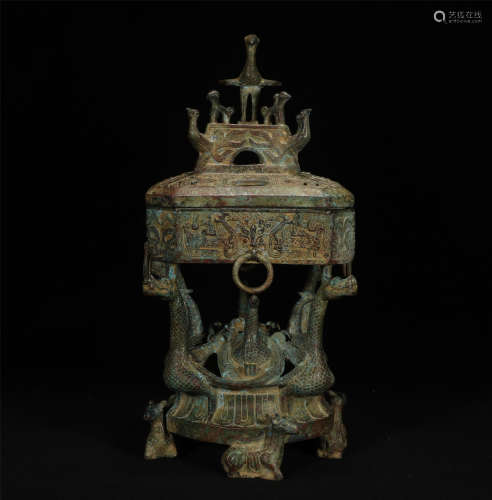 Bronze Vessel Shang Dynasty