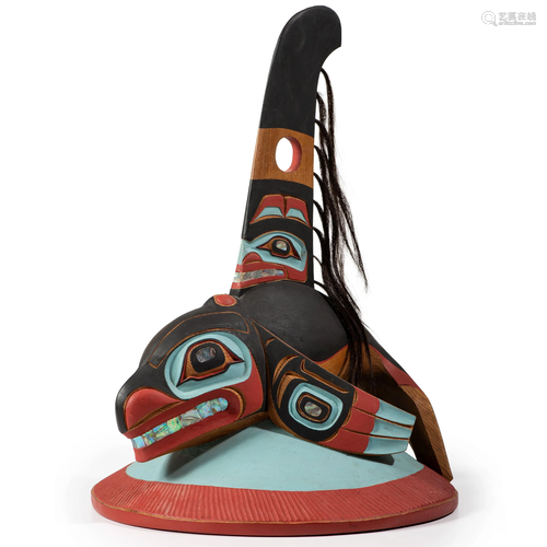 Don Lelooska (Kwakwaka'wakw, 1933-1996) Carved Potlatch