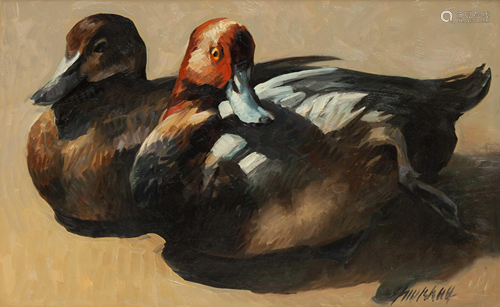 Richard Murray (American, b. 1948) Read Head Ducks