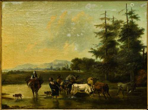 Entourage de Nicholas Berchem (1620 - 1683)