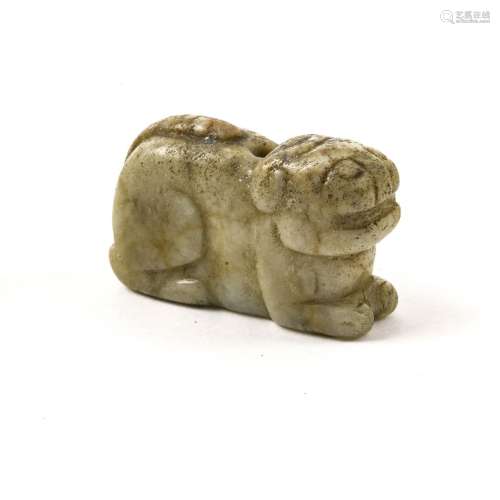 Ornement en forme de lion couchéCHINE - EPOQUE MING  (1368 -...