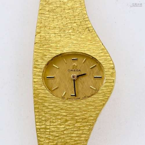 Asymmetrische Omega-Damenarmbanduhr Fa. Omega Watch & Co., S...