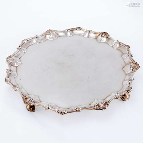 Salver Charles Stuart Harris/London/England, um 1901. 925er ...