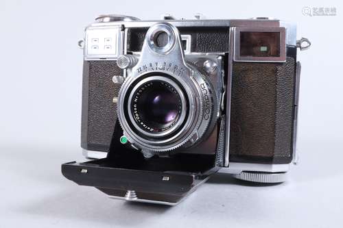 A Contessa 35 Folding Camera, second version, 1953-55, seria...