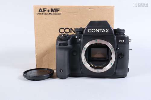 A Contax N1 Camera Body, serail no 002200, not battery teste...