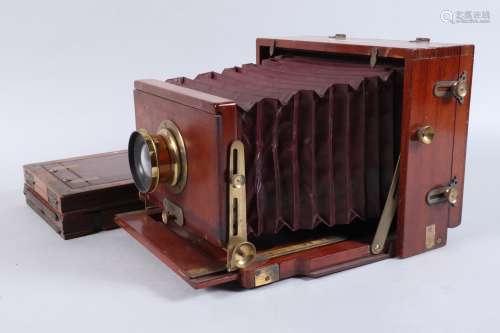 A Lancaster Stereo Instantograph Model 422 Mahogany Field Ca...