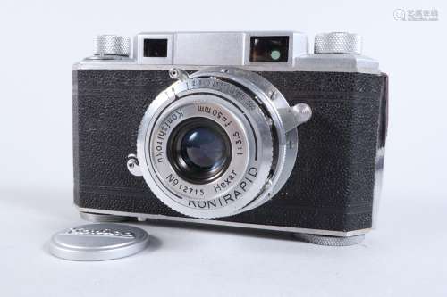 A Konica I Rangefinder Camera, serial no 8993, made in occup...