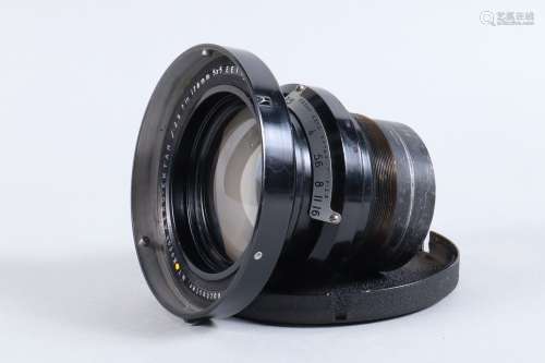 A Kodak Aero Ektar 7in f/2.5 lens, 178mm 5 x 5, serial no EE...