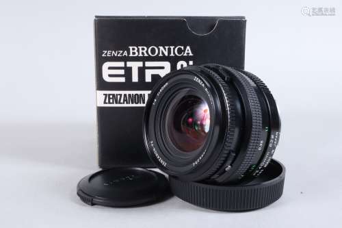A Zenza Bronica ETRsi 40mm f/4 Zenzanon PE Lens, automatic d...