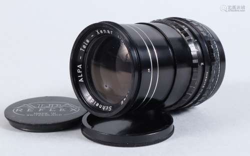 An Alpa Reflex Schneider 135mm f/3.5 Tele Xenar Lens, serial...