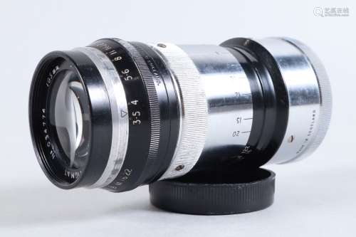 A Stewartry Trinol Anastigmat 105mm f/3.5 Lens, M39 mount, s...