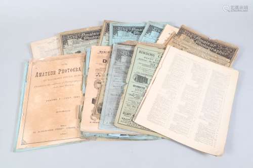 Early 'The Amateur Photographer' Magazines, 12 issues approx...