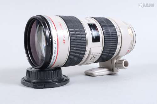 Canon EF 70-200mm F2.8 L IS USM Lens, serial no 352913, not ...
