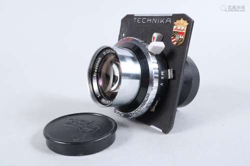 A Schneider Kreuznach Technika 180mm f/5.5 Tele Arton Lens, ...