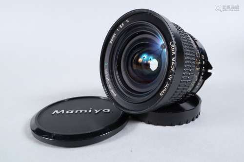 A Mamiya Sekor C 35mm f/3.5 N Lens, 645, 645 pro mount, seri...