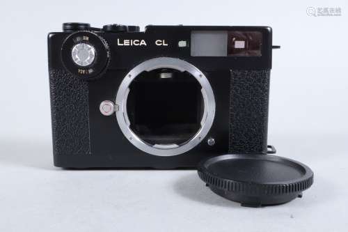 A Leica CL Camera body, black, Leitz Wetzlar, serial no 1406...