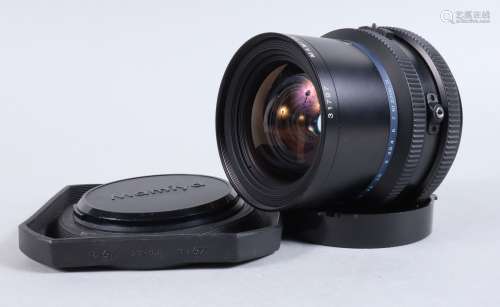 A Mamiya Sekor Z 50mm f/4.5 Lens, serial no 31797, shutter w...