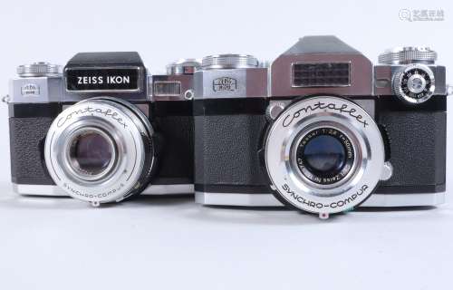 Zeiss Ikon Contaflex Super and Super B SLR Cameras, a Super ...