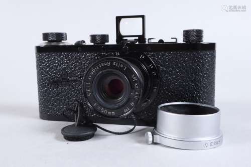 A Leitz Wetzlar replica O series Camera, a Leitz reissue of ...