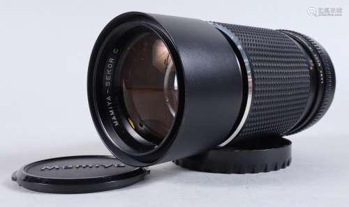 A Mamiya Sekor C 210mm f/4 Lens, 645, 654 pro mount, serial ...