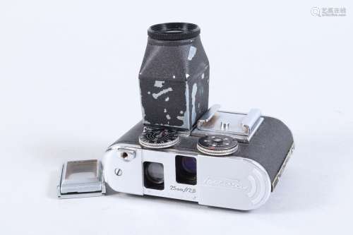 A Tessina 35 Sub-Miniature TLR Camera, black, serial no B653...