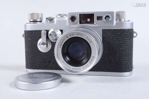 A Leitz Wetzlar Leica IIIg Camera, serial no 879 954, 1957, ...