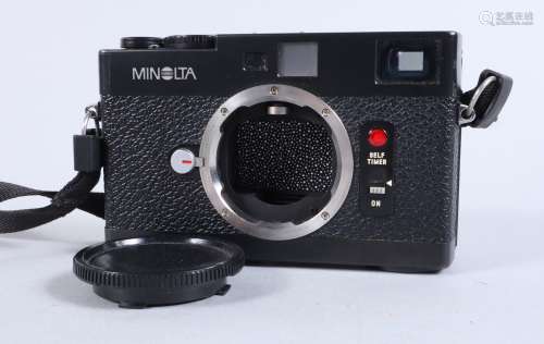 A Minolta CLE Camera Body, serial no 1023272, shutter workin...
