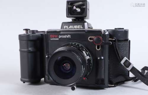 A Plaubel 69W Proshift Superwide Camera, with rise and shift...