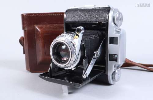 A Ross Ensign Autorange 16-20 6 x 4.5cm Folding Camera, body...