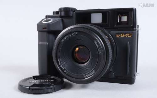 A Bronica RF645 Camera, serial no 130002, possible shutter i...