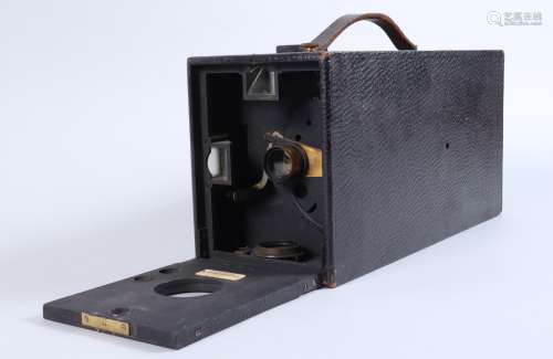 A Number 4 Kodak Camera, with The Eastman Company name plate...