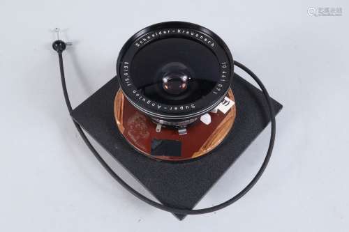 A Schneider Kreuznach 90mm f/5.6 Super Angulon Lens, serial ...