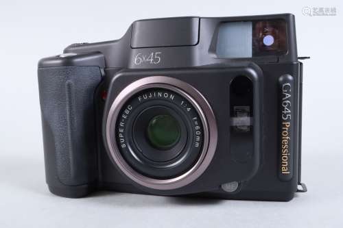 A Fuji GA645 Professional Camera, 6 x 4.5, serial no 6080597...