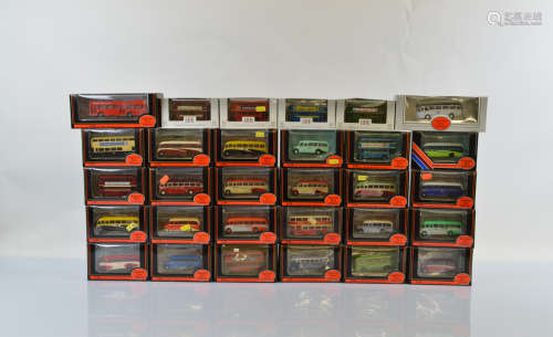 Thirty EFE bus models, including limited edition examples, b...