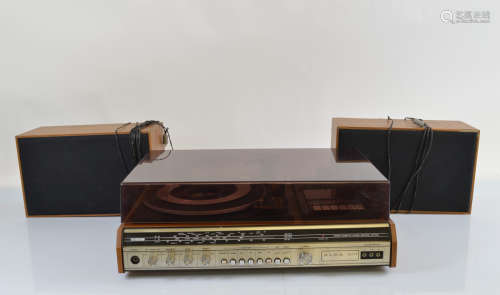 An Alba 9071 Stereo cassette LP player and receiver system, ...