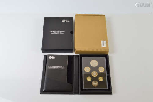 A 2003 United Kingdom proof coin set, commemorative edition,...