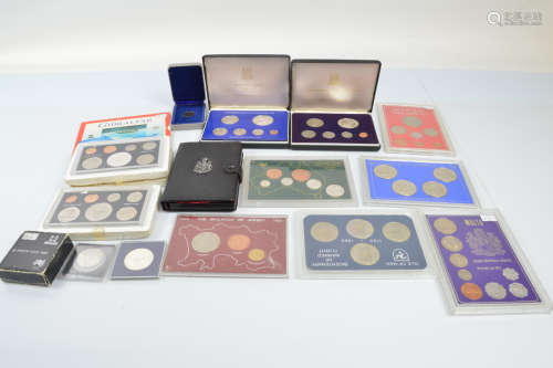 A collection of cased commemorative British Commonwealth and...