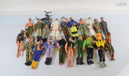 Forty One action figure dolls, including Action Man, Strike ...