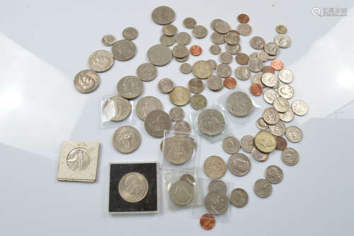 A collection of American circulated coinage, including a qua...