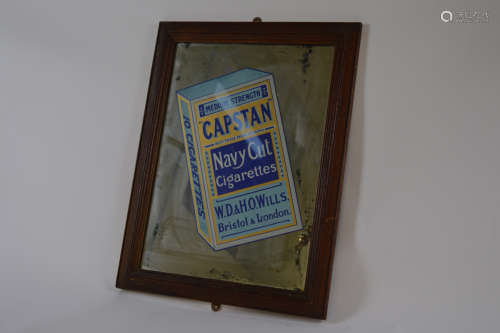 An early 20th century Wills Cigarette's Capstan Navy Cut adv...