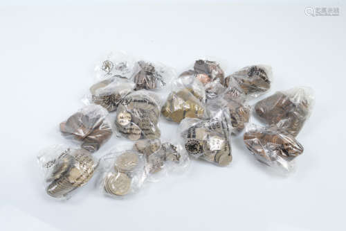 A quantity of post 1947 British coinage, all circulated