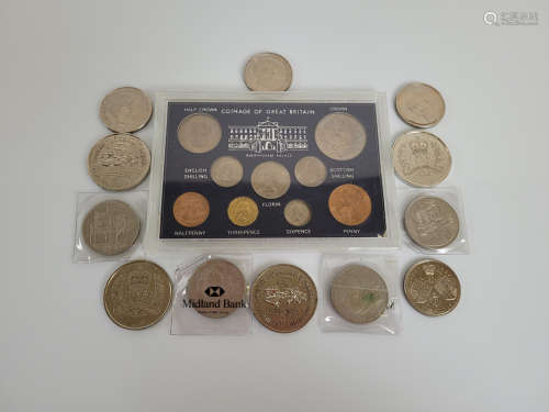 A quantity of loose British and World coins, from George III...